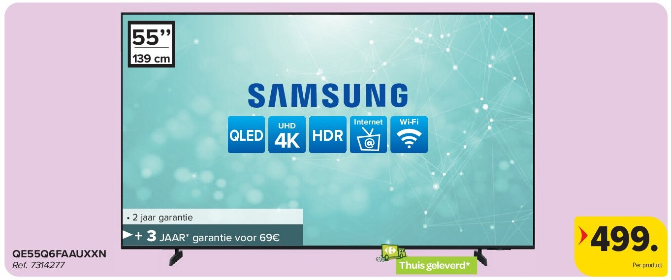 SAMSUNG QE55Q6FAAUXXN QLED TV