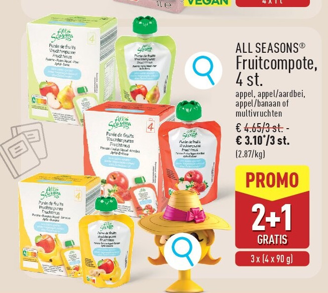 Fruitcompote, 4st.