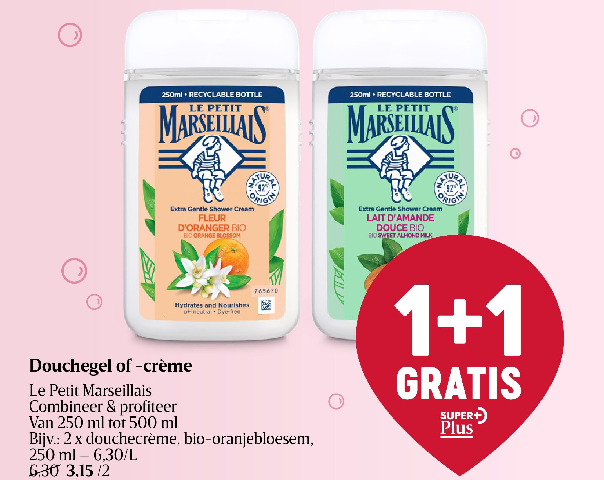 Douchegel of -crème