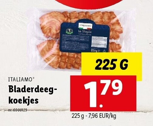 Bladerdeegkoekjes