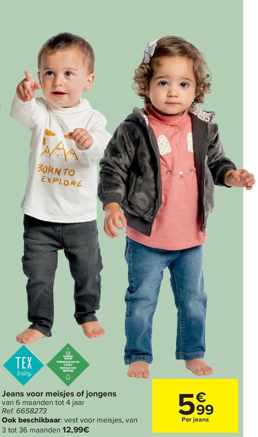 Jeans voor meisjes of jongens