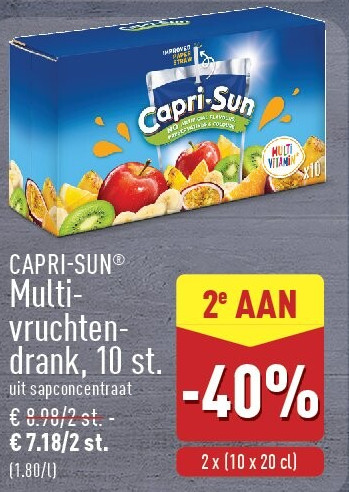 Multi­ vruchten­ drank, 10st.