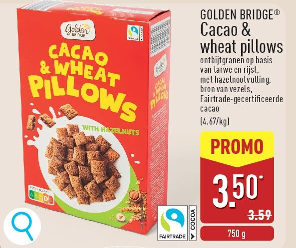 Cacao & wheatpillows