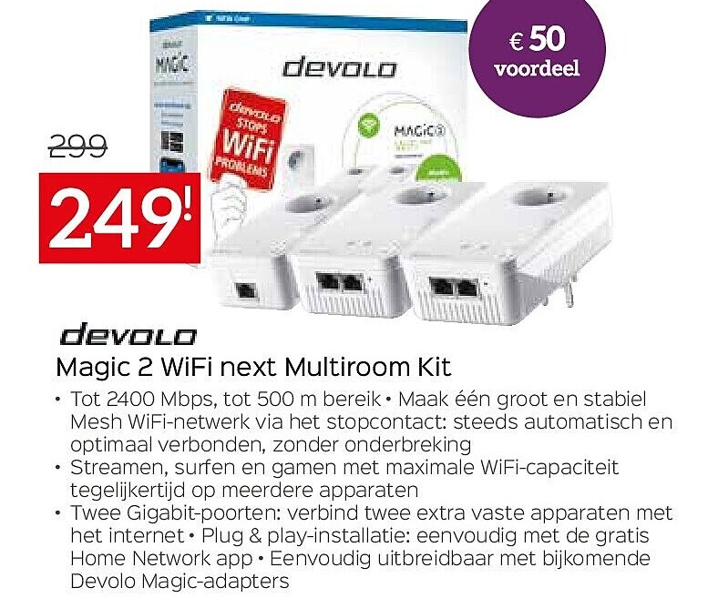 Magic 2 WiFi next Multiroom Kit