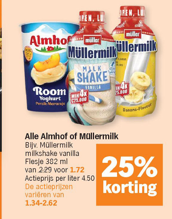 Alle Almhof of Müllermilk