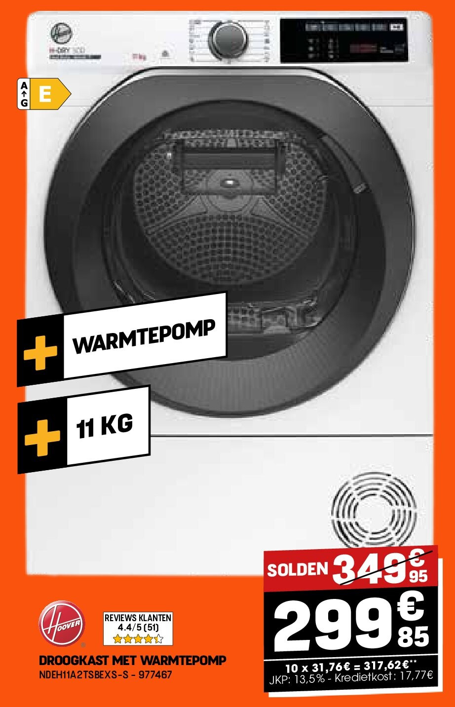 DROOGKAST MET WARMTEPOMP