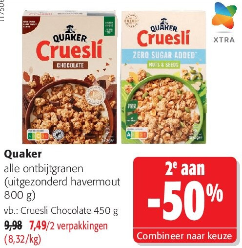 Quaker Cruesli Chocolate 450 g