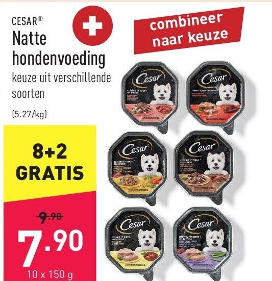 Natte hondenvoeding