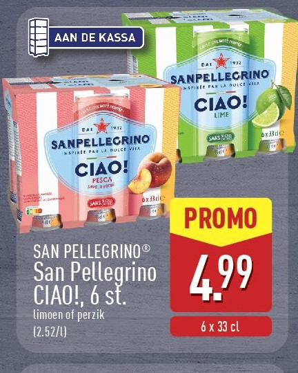 San Pellegrino CIAO!, 6st.