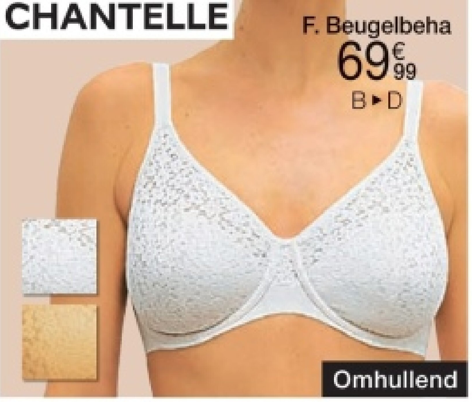 Beugelbeha met volle cups