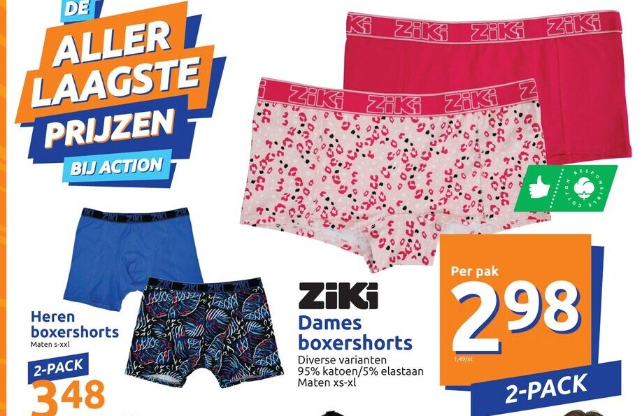 Heren boxershorts