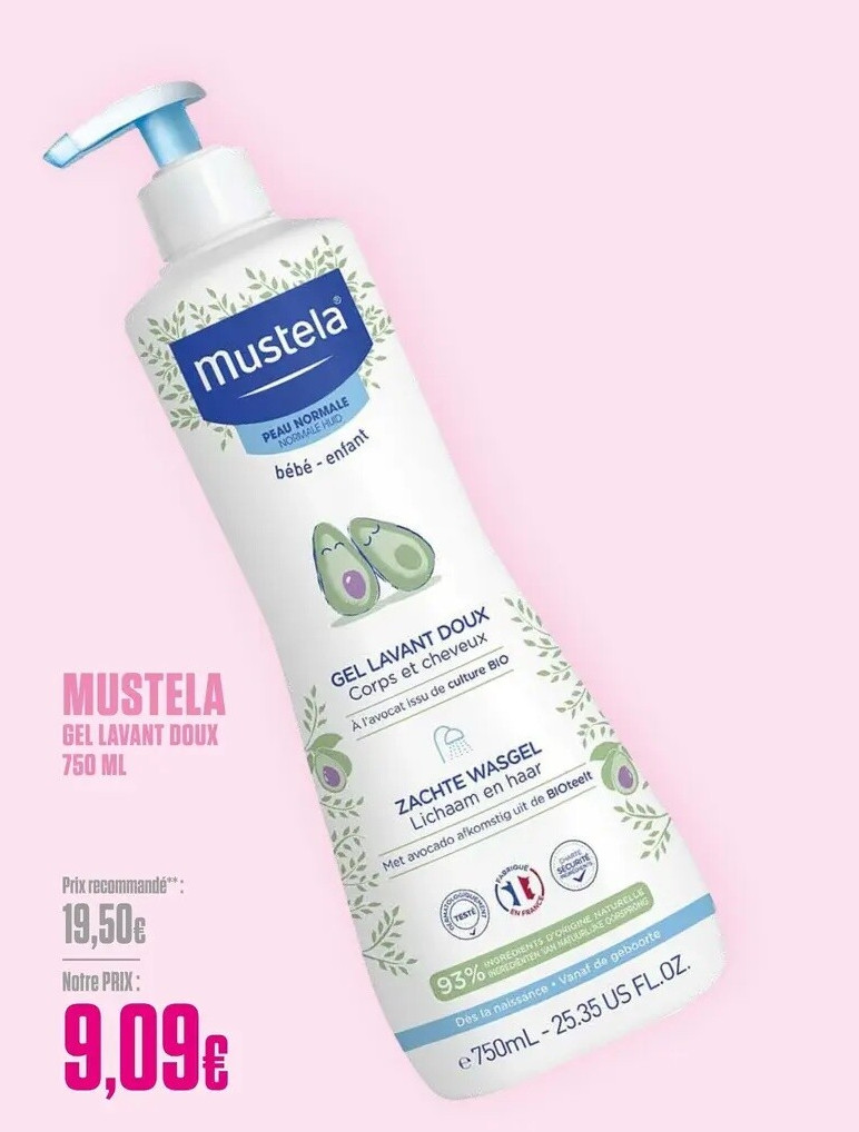 Gel Lavant Doux 750 ml