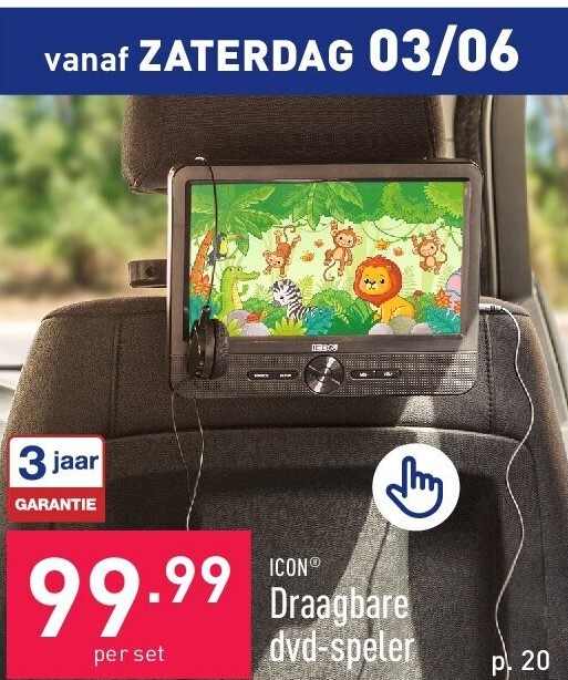 Draagbare dvd-speler