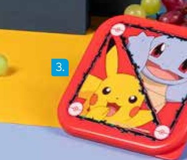Boîte à snacks 3-en-1 Pokémon