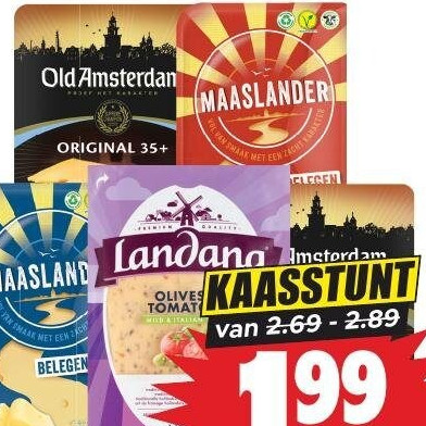 Maaslander, Old Amsterdam of Landana kaasplakken