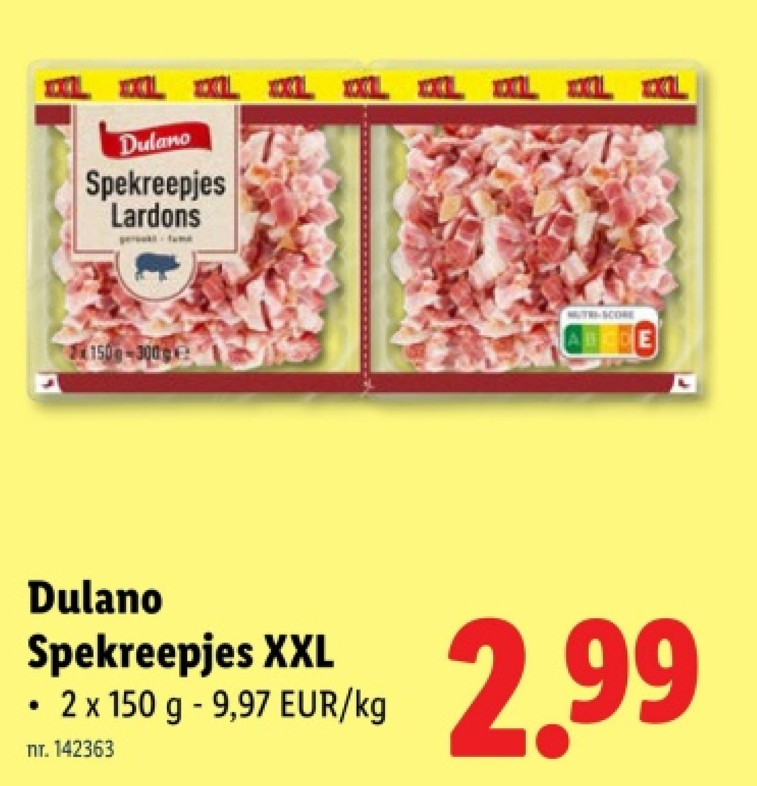 Spekreepjes XXL