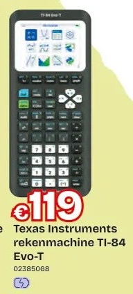 Texas Instruments rekenmachine TI-84 Evo-T