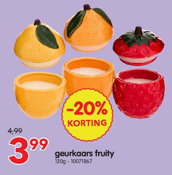 geurkaars fruity