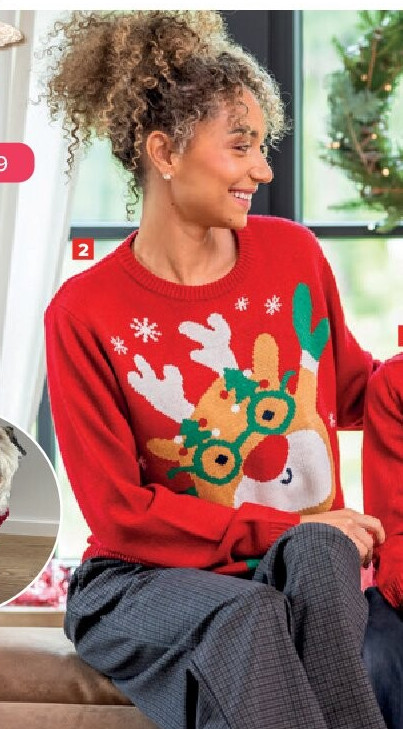 Kersttrui voor dames - S tot XXL