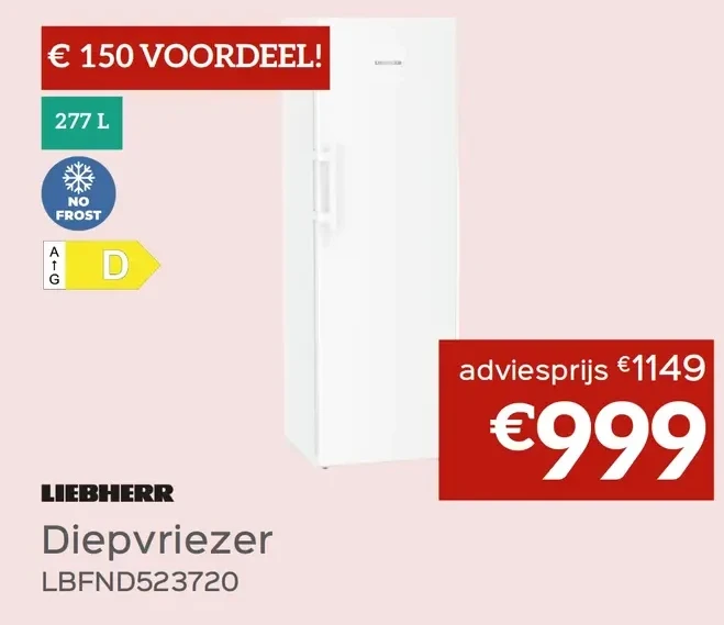 Diepvriezer LBFND523720