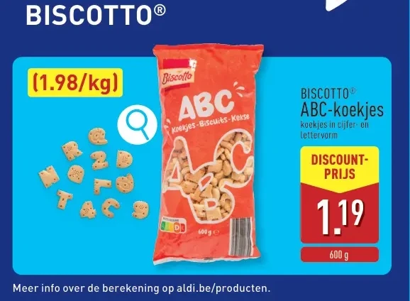 ABC-koekjes