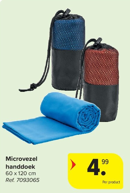 Microvezel handdoek