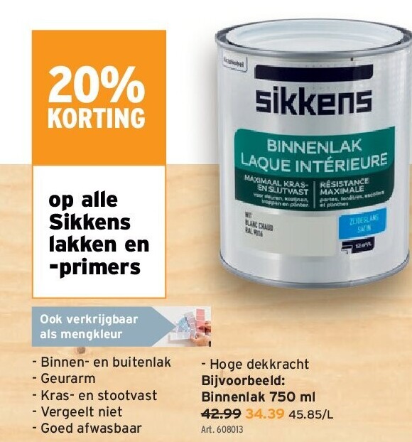 Binnenlak 750 ml