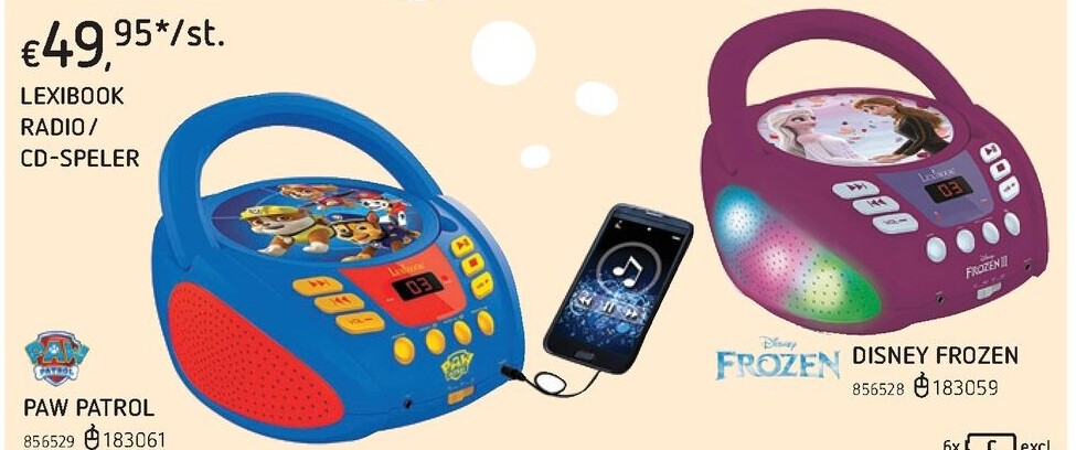 LEXIBOOK RADIO/ CD-SPELER