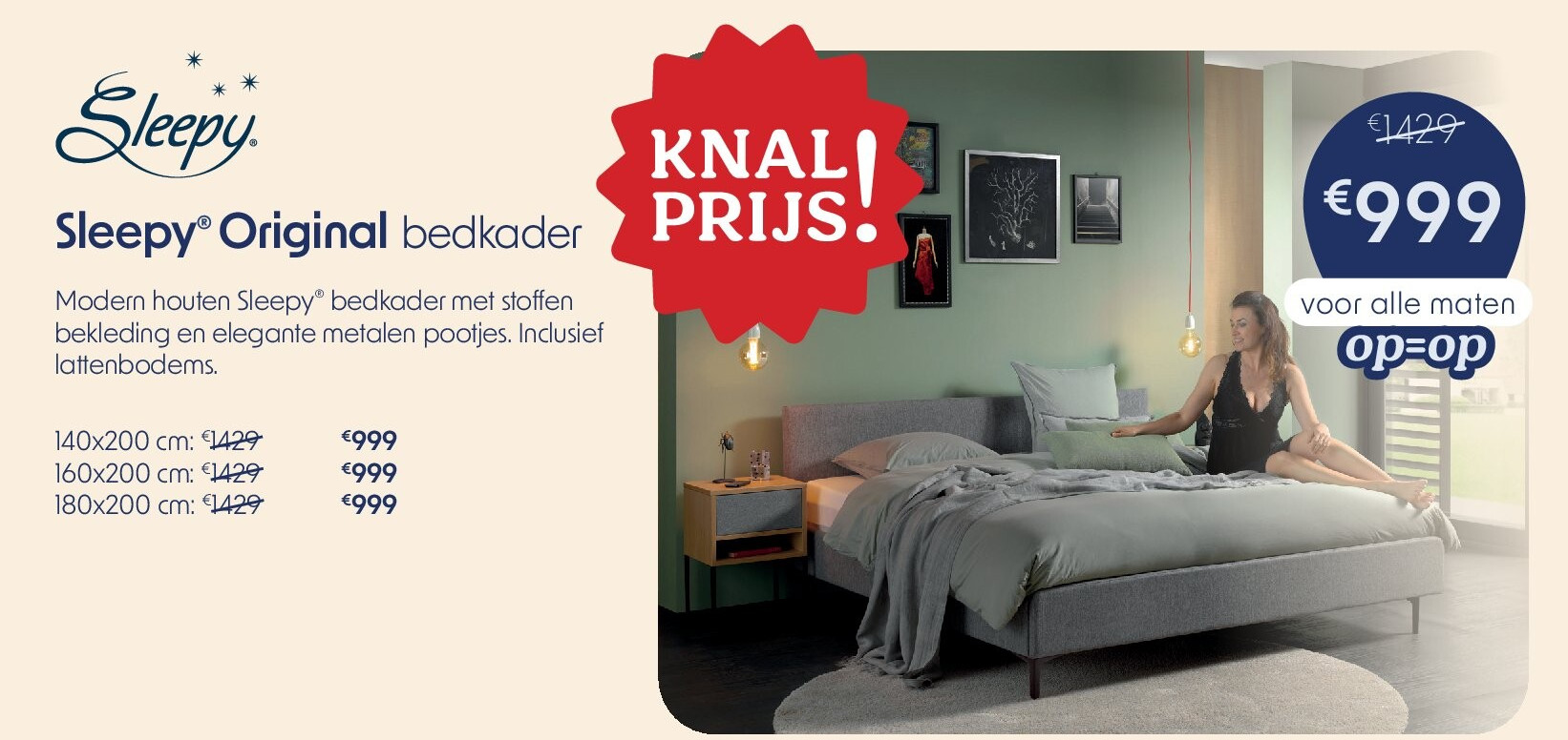 Sleepy® Original bedkader