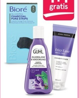 Guhl, John Frieda en Bioré