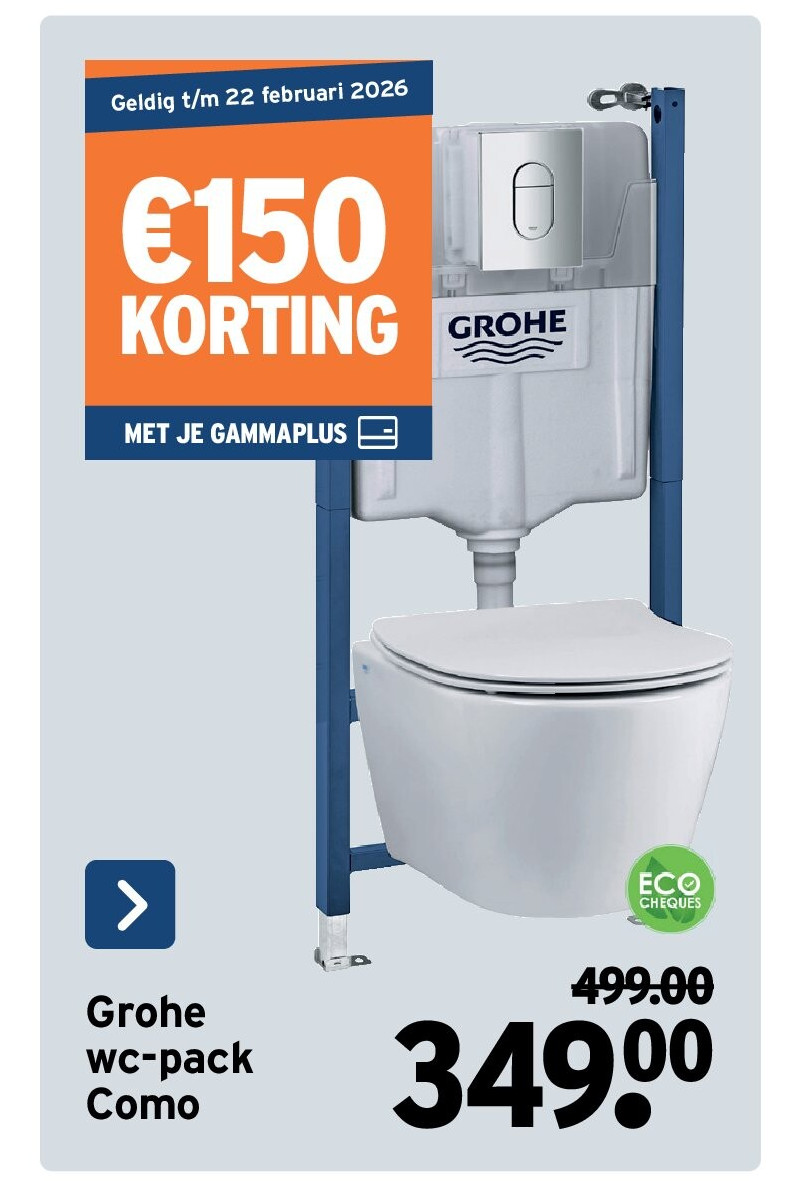 Grohe wc-pack Como
