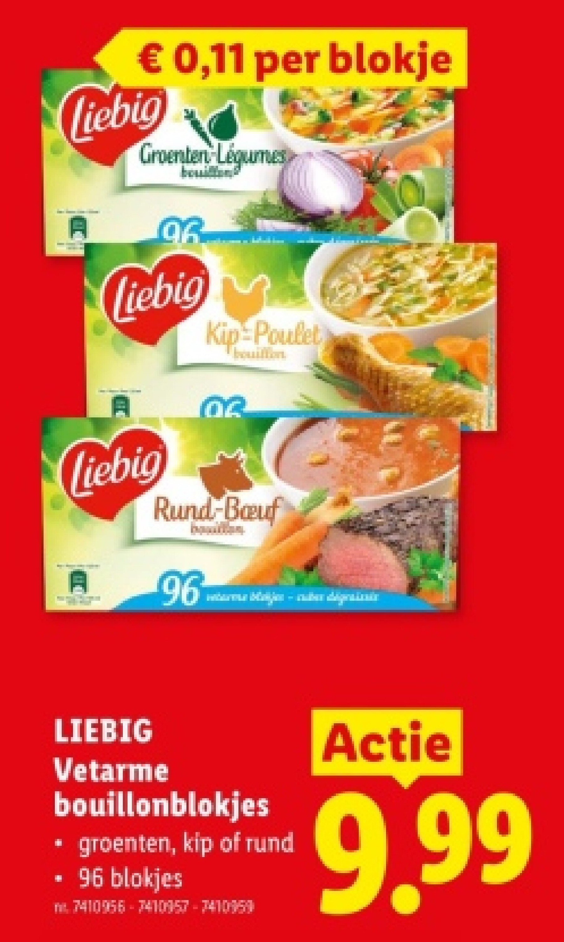 Vetarme bouillonblokjes