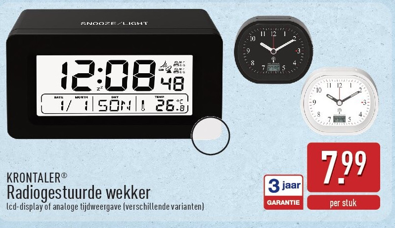 Radiogestuurde wekker