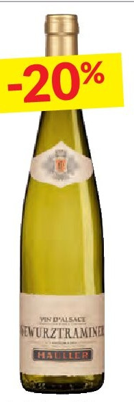 Gewürztraminer AOP Alsace Hauller Wit