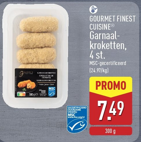 Garnaal­ kroketten, 4st.
