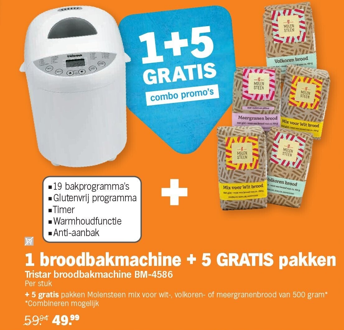Tristar broodbakmachine BM-4586