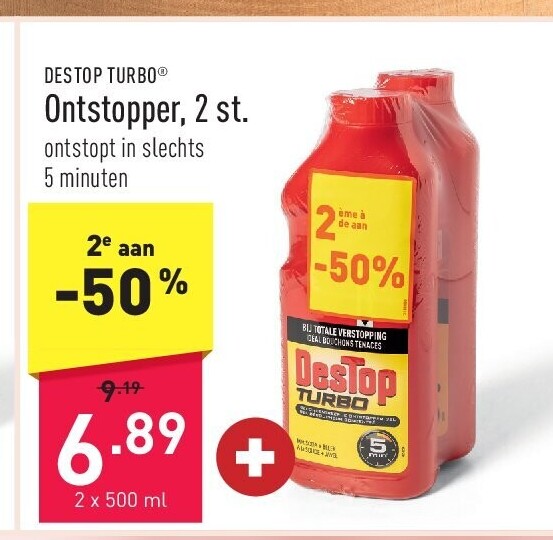 Ontstopper, 2 st.