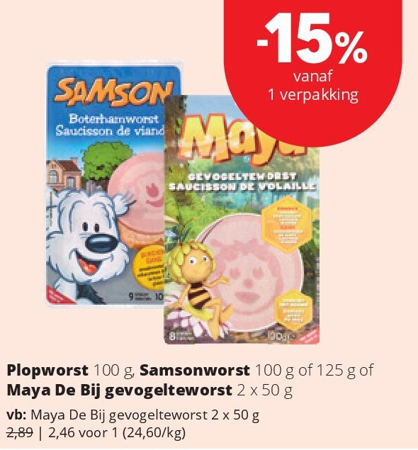 Plopworst 100 g