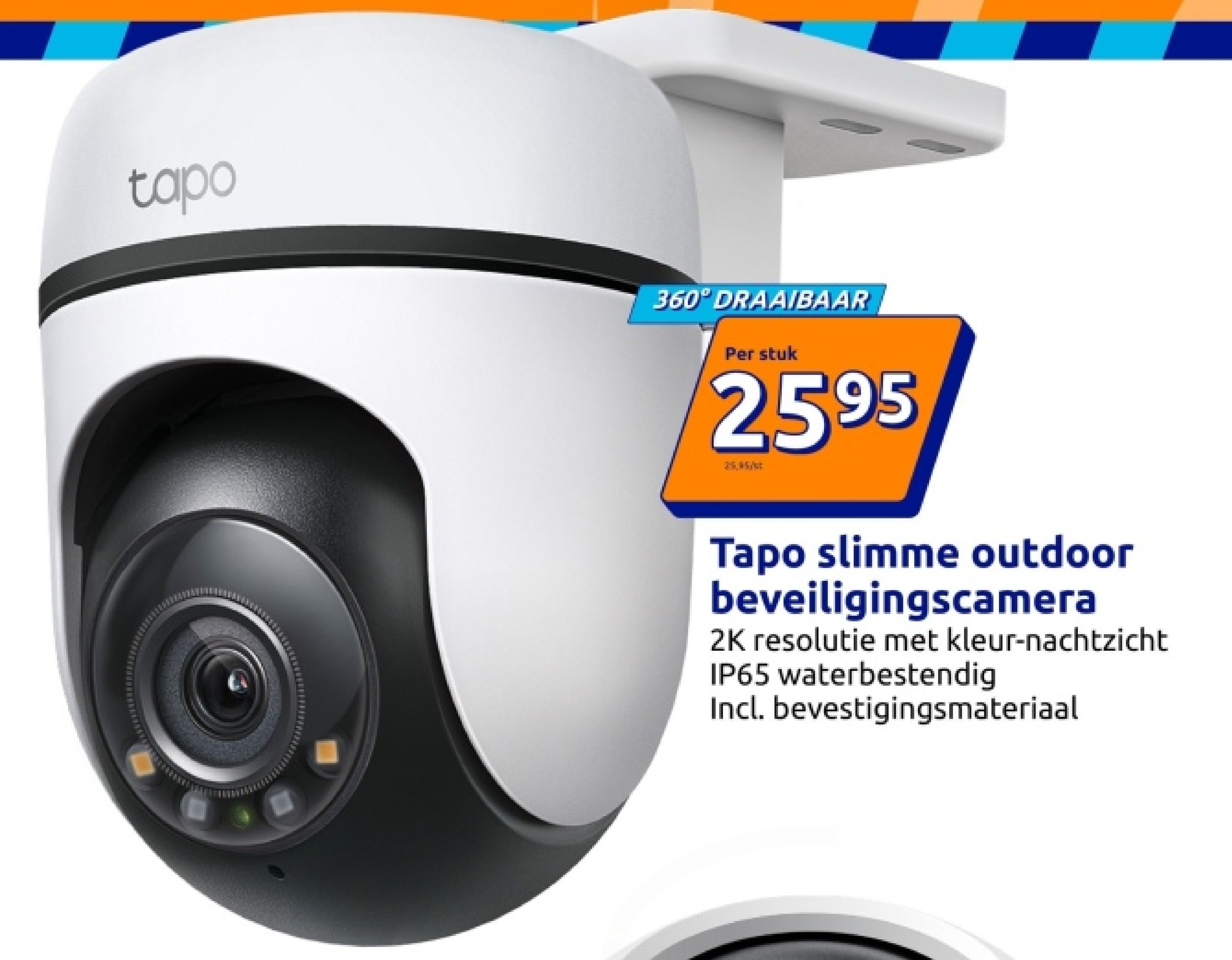 Tapo slimme outdoor beveiligingscamera