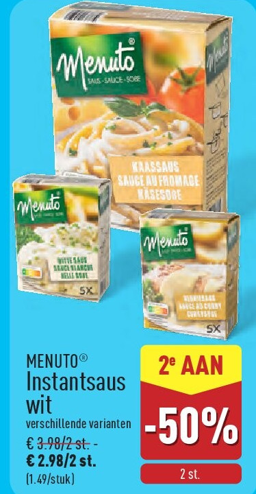 Instantsaus wit