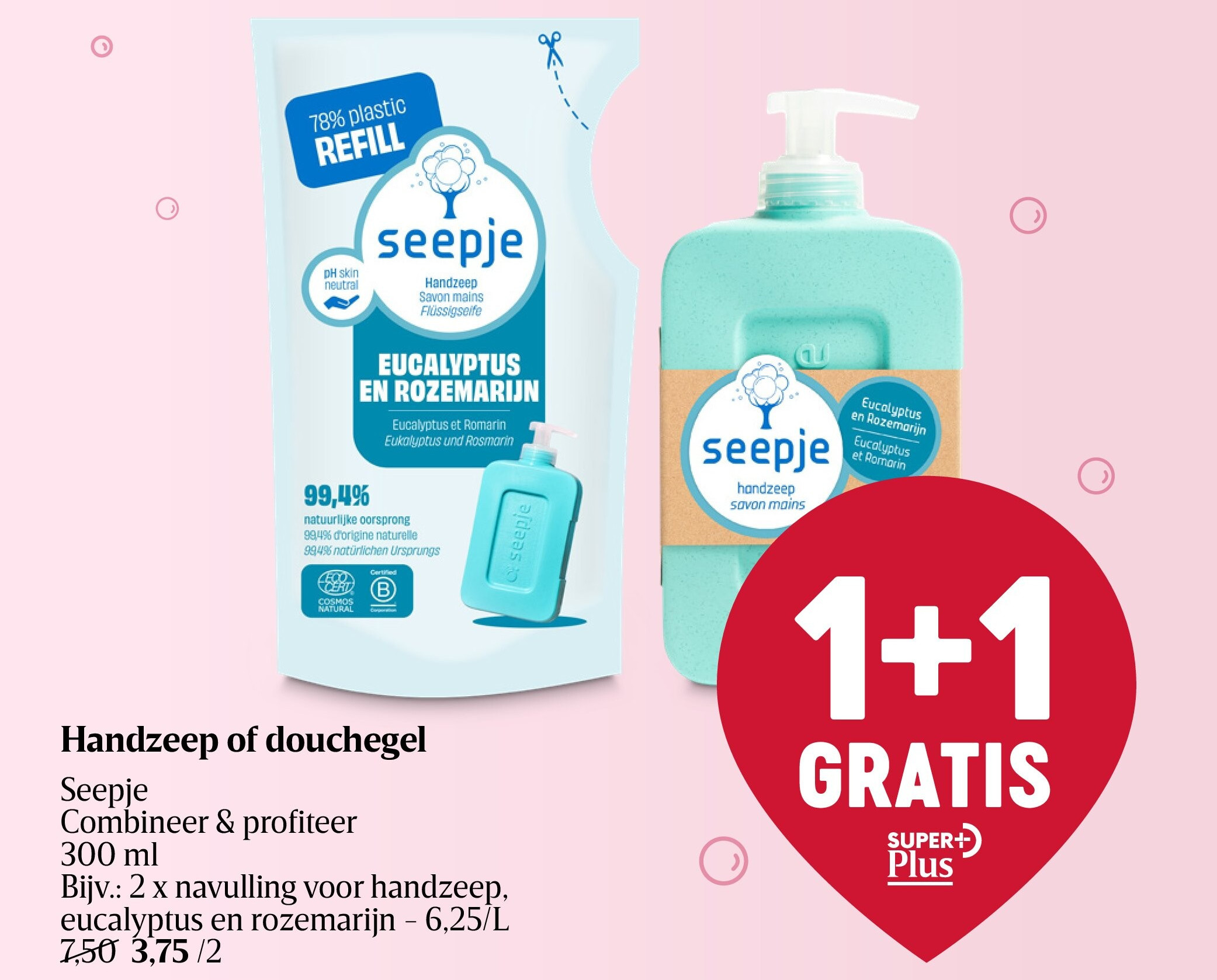 Handzeep of douchegel