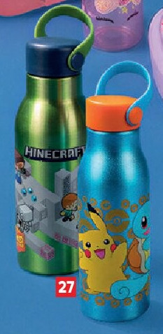 Gourde Minecraft ou Pokémon - 760 ml