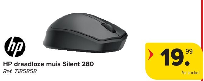 HP draadloze muis Silent 280