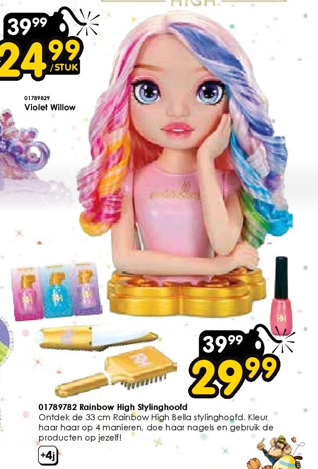Rainbow High Stylinghoofd