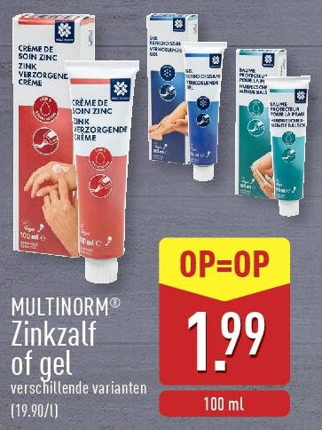 Zinkzalf of gel