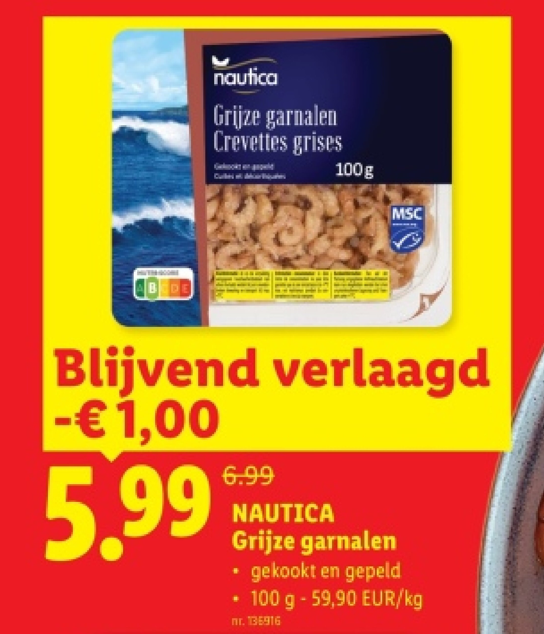Grijze garnalen