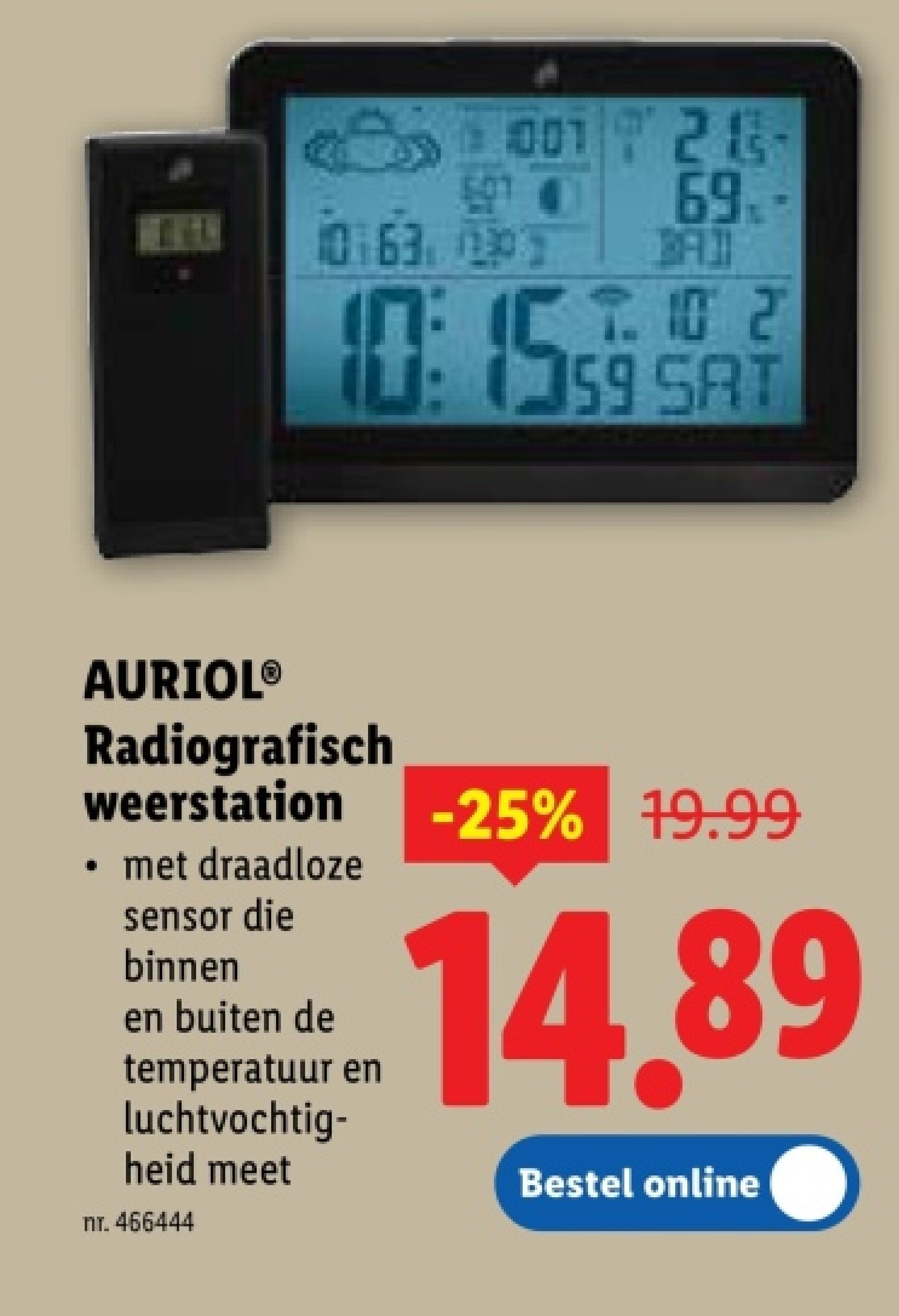 Radiografisch weerstation