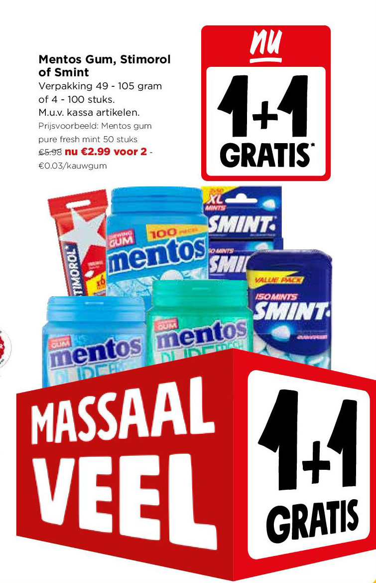 Mentos Gum, Stimorol of Smint