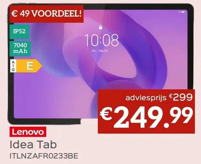 Lenovo Idea Tab ITLNZAFR0233ВЕ