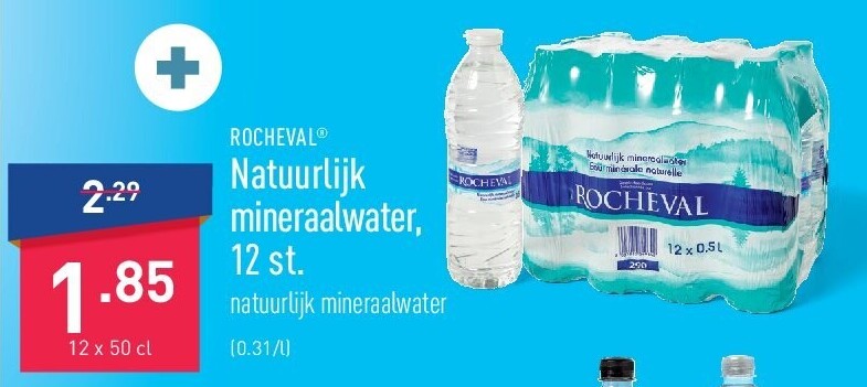 Natuurlijk mineraalwater, 12 st.